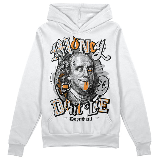 Dunk Low Cool Grey DopeSkill Hoodie Sweatshirt Money Don't Lie Graphic Streetwear - White