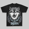 Jordan 5 Retro Wolf Grey (2026) DopeSkill Oversized Print T-Shirt Wolf Grey Graphic Streetwear - Black