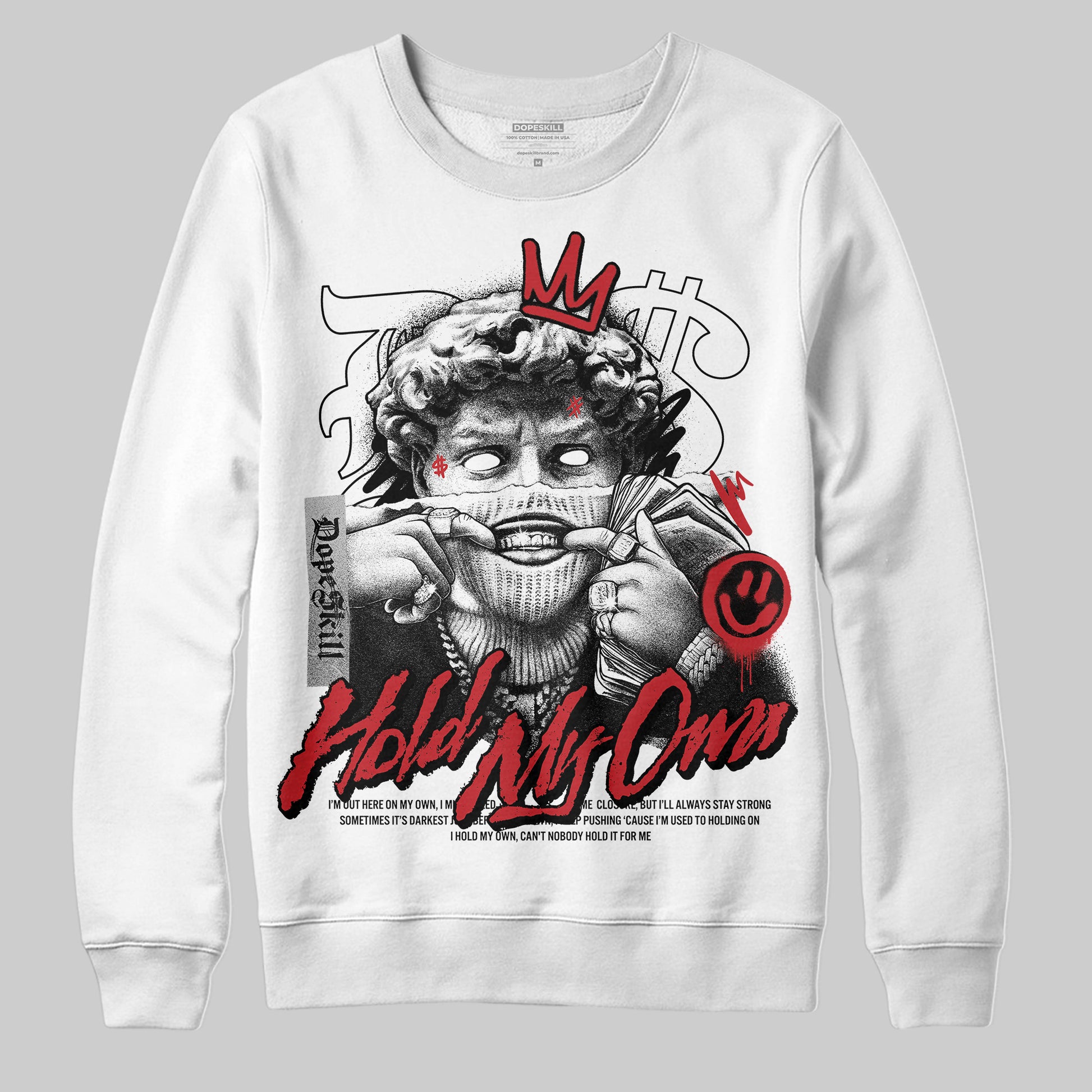 Jordan 11 Retro Low Bred (2025) DopeSkill Sweatshirt In My Way Graphic Streetwear - White