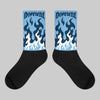 First In Flight 1s DopeSkill Sublimated Socks FIRE Graphic