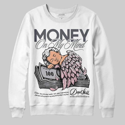 Air Max 95 OG “Pink Foam” DopeSkill Sweatshirt MOMM Graphic Streetwear - White