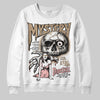 Nike Air Force 1 Low Canvas “Linen” DopeSkill Sweatshirt Mystery Ghostly Grasp Graphic Streetwear - White