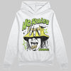 Green Sneakers DopeSkill Hoodie No Rules Graphic Streetwear - White