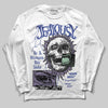 Jordan 1 Retro Low OG Zion Williamson Voodoo Alternate DopeSkill Long Sleeve T-Shirt Jealousy Graphic Streetwear - White