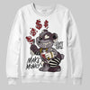 A Ma Maniére x Air Jordan 6 Retro “Smoky Mauve”⁠ DopeSkill Sweatshirt Make Money Graphic Streetwear - White