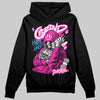 Pink Sneakers DopeSkill Hoodie Grind Pray Graphic Streetwear - Black
