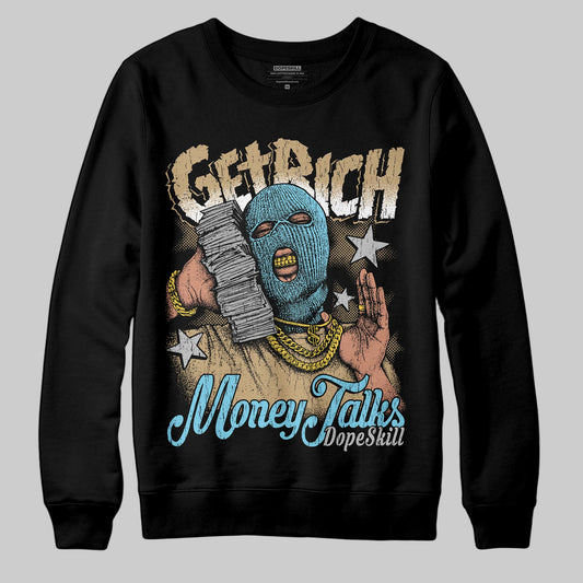 Jordan 11 City Pack “H-Town” DopeSkill Sweatshirt Get Rich Graphic Streetwear - Black