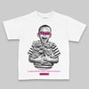 Pink Sneakers DopeSkill Toddler Kids T-shirt Scared Money Don't Make No Money Graphic Streetwear - White