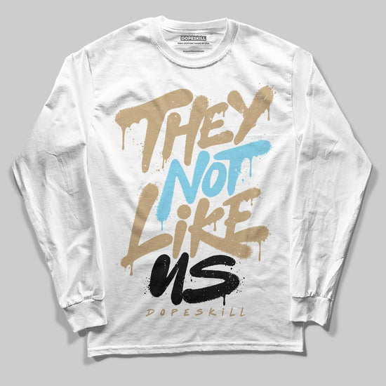 Jordan 11 City Pack “H-Town” DopeSkill Long Sleeve T-Shirt They Not Like Us Graphic Streetwear - White