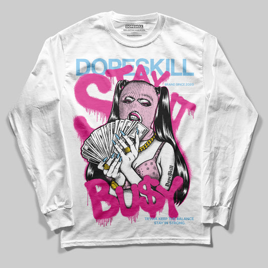 Jordan 6 “Doernbecher” DopeSkill Long Sleeve T-Shirt Stay It Busy Graphic Streetwear - White