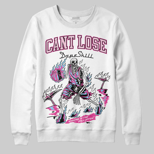 Jordan 6 “Doernbecher” DopeSkill Sweatshirt Cant Lose Graphic Streetwear - White