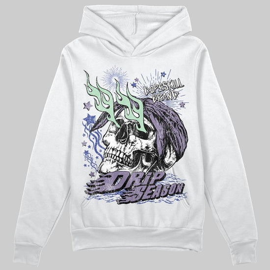 Jordan 1 Retro Low OG Zion Williamson Voodoo Alternate DopeSkill Hoodie Sweatshirt Drip Season Graphic Streetwear - White