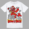 Jordan 12 “Cherry” DopeSkill T-Shirt Born To Be Rich Graphic Streetwear - White 