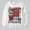 Jordan 4 Retro Red Cement DopeSkill Sweatshirt Pretty Girl Swag Graphic Streetwear - White