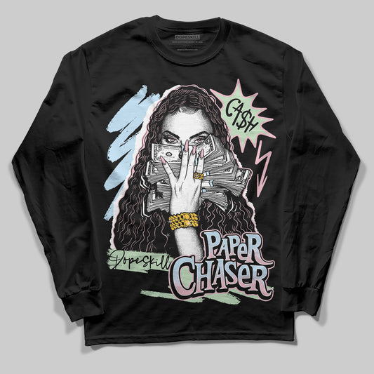 Jordan 4 Retro Valentine's Day (2026) (GS) DopeSkill Long Sleeve T-Shirt NPC Graphic Streetwear - Black