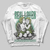 Foamposite Pro 'Pine Green' DopeSkill Long Sleeve T-Shirt Real Lover Graphic Streetwear - White