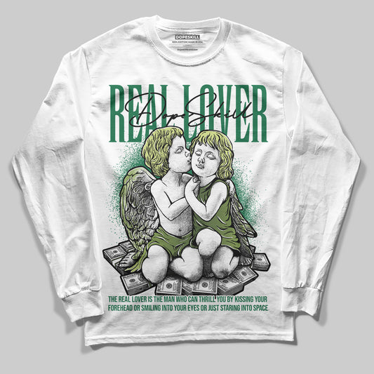 Foamposite Pro 'Pine Green' DopeSkill Long Sleeve T-Shirt Real Lover Graphic Streetwear - White