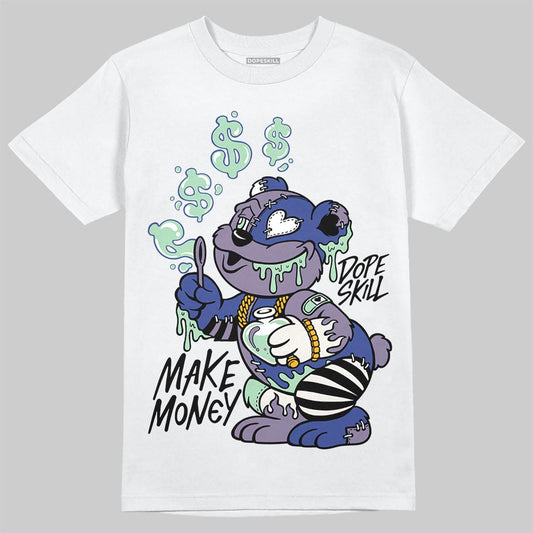 Jordan 1 Retro Low OG Zion Williamson Voodoo Alternate DopeSkill T-Shirt Make Money Graphic Streetwear - White 