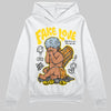 Jordan 6 “Yellow Ochre” DopeSkill Hoodie Sweatshirt New Fake Love Graphic Streetwear - White