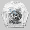 Jordan 5 Retro Wolf Grey (2026) DopeSkill Long Sleeve T-Shirt Drip Season Graphic Streetwear - White