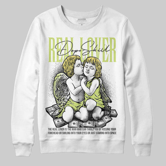 Light Lemon Twist 4s DopeSkill Sweatshirt Real Lover Graphic