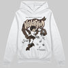 A Ma Maniére x Air Jordan 4 “Dark Mocha” DopeSkill Hoodie Sweatshirt Nevermind Graphic Streetwear - White 