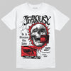Red Sneakers DopeSkill T-Shirt Jealousy Graphic Streetwear - White