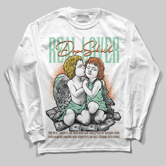 SB Dunk Low Rodeo Tourmaline DopeSkill Long Sleeve T-Shirt Real Lover Graphic Streetwear - White