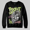 Chase B x Travis Scott x Jordan Jumpman Jack DopeSkill Sweatshirt Pocket Change Graphic Streetwear - black