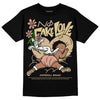 TAN Sneakers DopeSkill T-Shirt No Fake Love Graphic Streetwear - Black