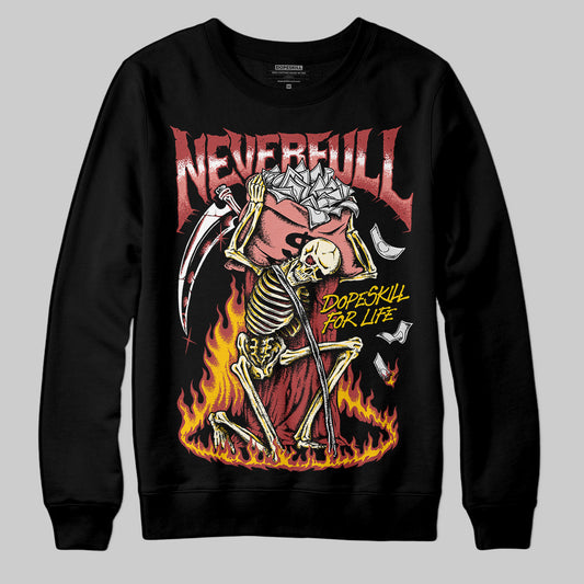 Jordan 13 “Dune Red” DopeSkill Sweatshirt NeverFull Graphic Streetwear - Black