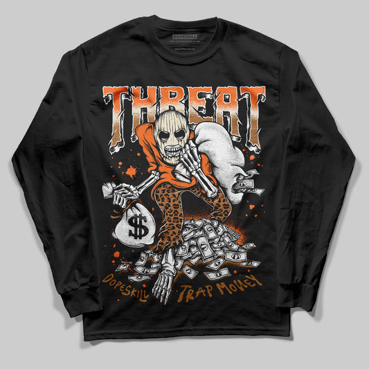 Samba Leopard Pack Preloved Red DopeSkill Long Sleeve T-Shirt Threat Graphic