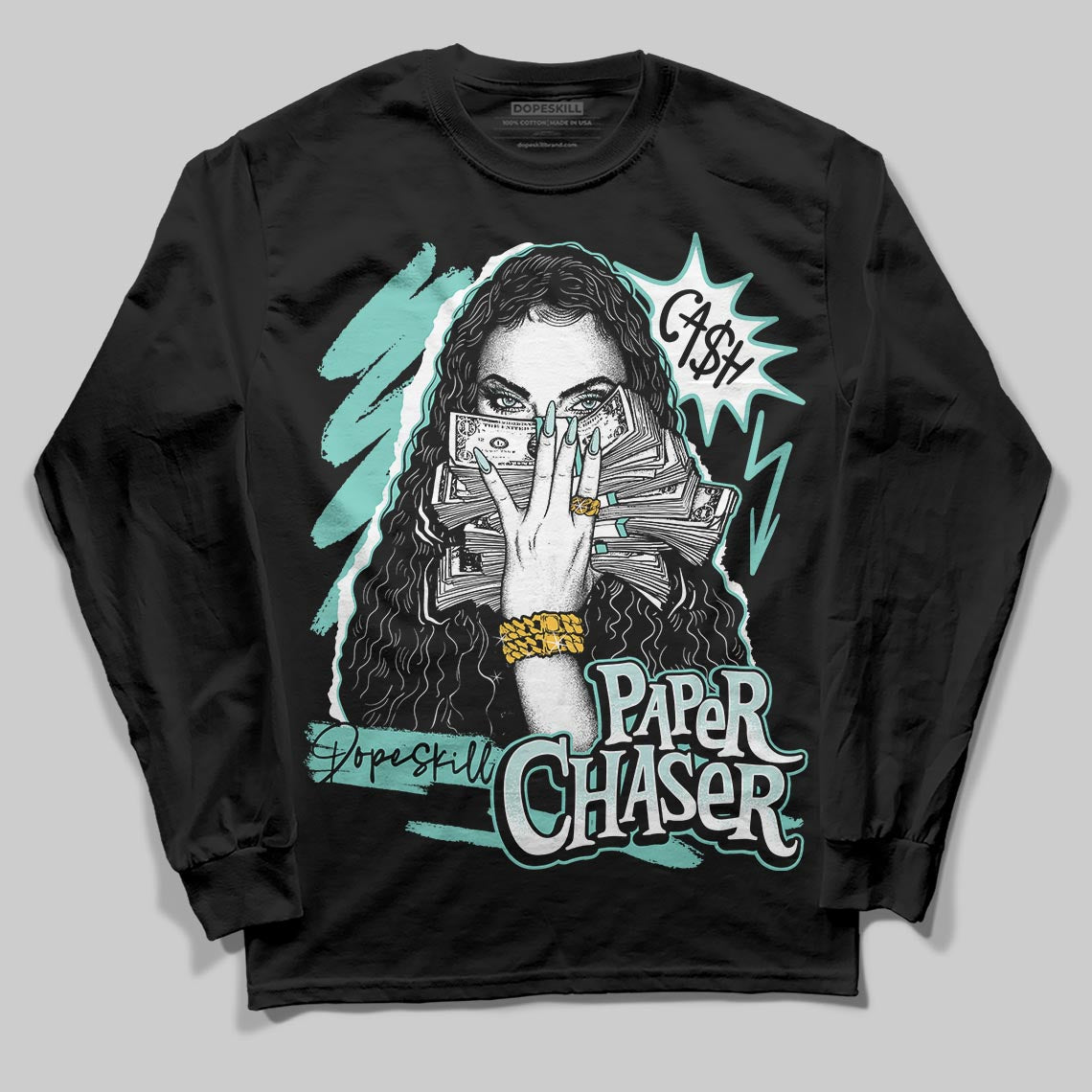 Jordan 11 Low "Igloo" DopeSkill Long Sleeve T-Shirt NPC Graphic Streetwear - Black