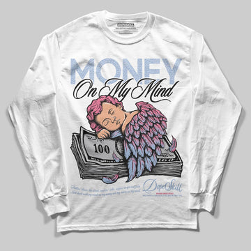 Jordan 3 GS “Cobalt Bliss” DopeSkill Long Sleeve T-Shirt MOMM Graphic Streetwear - White