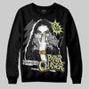 Jordan 4 GS “Light Lemon Twist” DopeSkill Sweatshirt NPC Graphic Streetwear - Black