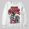 Jordan 4 “Sierra Red" DopeSkill Sweatshirt Paper Chaser Boy Graphic Streetwear - White