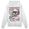 Jordan 11 Low “Legend Pink” DopeSkill Hoodie Sweatshirt Mystery Ghostly Grasp Graphic Streetwear - White