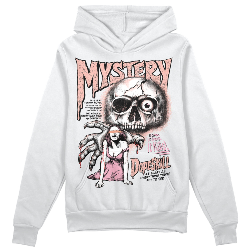 Jordan 11 Low “Legend Pink” DopeSkill Hoodie Sweatshirt Mystery Ghostly Grasp Graphic Streetwear - White