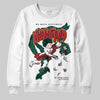 Jordan 3 Mexico 'El Vuelo' DopeSkill Sweatshirt Nevermind Graphic Streetwear - White