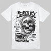 Grey Sneakers DopeSkill T-Shirt Jealousy Graphic Streetwear - White 