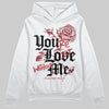 Jordan 4 “Sierra Red" DopeSkill Hoodie Sweatshirt You’re Lost Without Me Graphic Streetwear - White