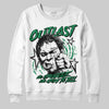 Green Sneakers DopeSkill Sweatshirt Outlast Graphic Streetwear - White 