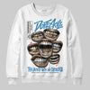 Jordan 3 Retro OG Rare Air DopeSkill Sweatshirt The Mouth With No Droughts Graphic Streetwear - White