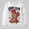 Dunk Low Panda White Black DopeSkill Sweatshirt False Love Graphic Streetwear - White