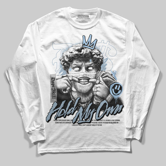 Jordan 40 “Blue Suede” DopeSkill Long Sleeve T-Shirt In My Way Graphic Streetwear - White