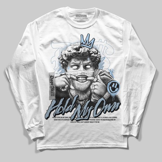 Jordan 40 “Blue Suede” DopeSkill Long Sleeve T-Shirt In My Way Graphic Streetwear - White