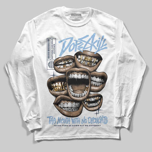 Asics Gel-Cumulus 16 Wash/Independence Blue DopeSkill Long Sleeve T-Shirt The Mouth With No Droughts Graphic Streetwear - White