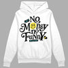 Jordan 5 Aqua DopeSkill Hoodie Sweatshirt No Money No Funny Graphic Streetwear - White 