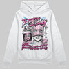 Pink Sneakers DopeSkill Hoodie Sweatshirt Pretty Girl Swag Graphic Streetwear - White