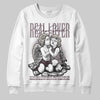 A Ma Maniére x Air Jordan 6 Retro “Smoky Mauve”⁠ DopeSkill Sweatshirt Real Lover Graphic Streetwear - White